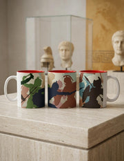 Taza de Cerámica Lucha Gladiadores Romanos