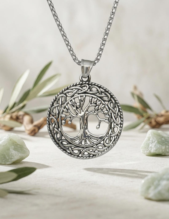 Colgante circular Arbol de la Vida (3,80 cm.)
