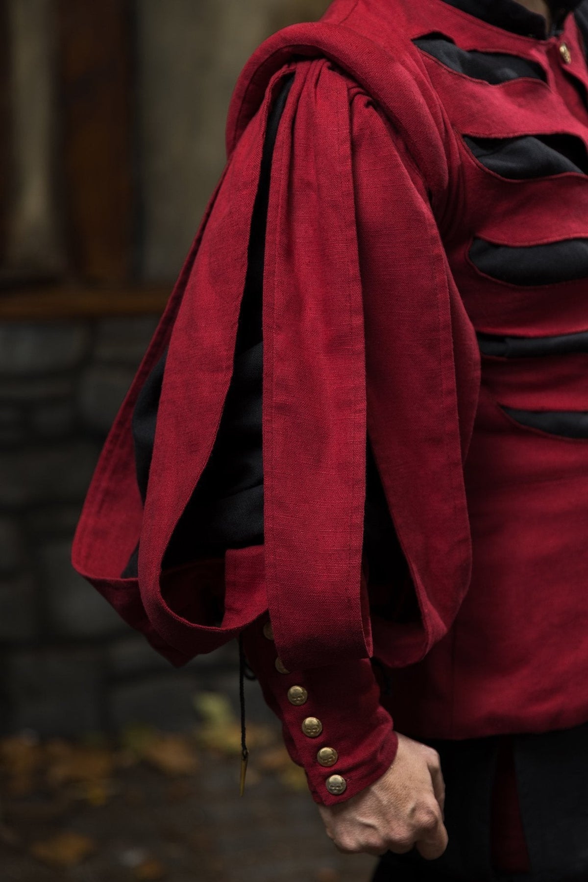 Manga medieval roja tipo Lansquenete C, Warhammer Armoury Imperial