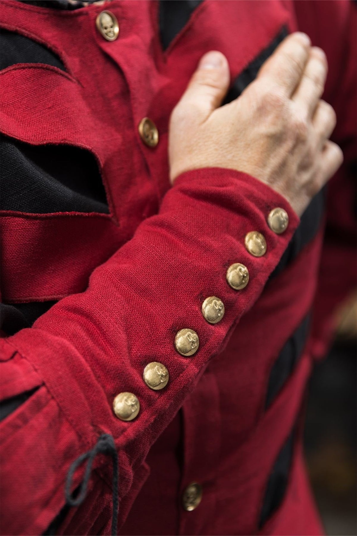 Manga medieval roja tipo Lansquenete C, Warhammer Armoury Imperial