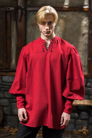 Camisa medieval tipo B en rojo Warhammer Armoury Imperial