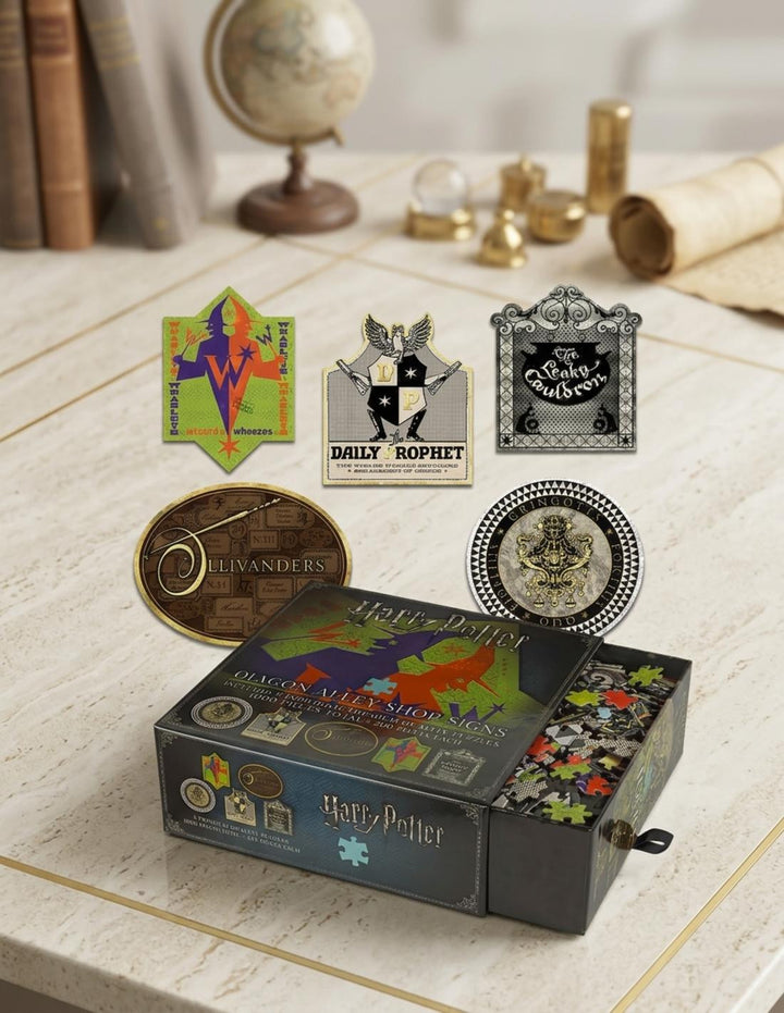 Harry Potter: Puzzle 5 en 1 Diagon Alley Shop Signs