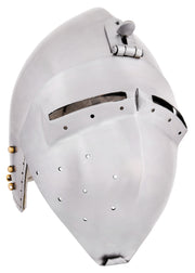 Bacinete alemán con visor, s. XIV