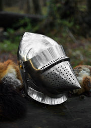 Bacinete Houndskull Battle-Ready, acero 2 mm.