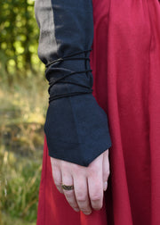 Blusa medieval Aila, negro