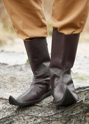 Botas altas de punta, Poulaines