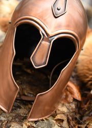 Casco Aquila Guerra de Troya con cresta