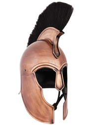 Casco Aquila Guerra de Troya con cresta