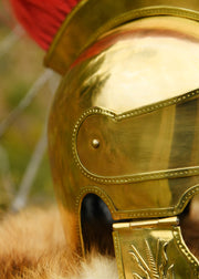 Casco Griego con penacho