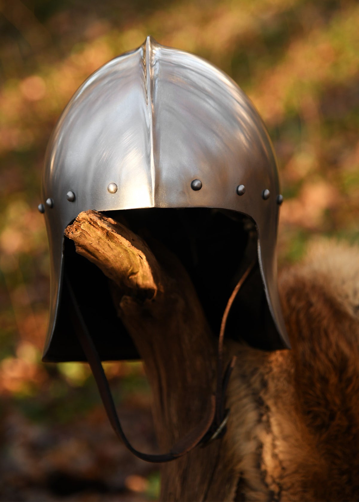 Casco Sallet de Arquero inglés, siglo XV
