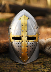 Casco Templario Sugarloaf con visera