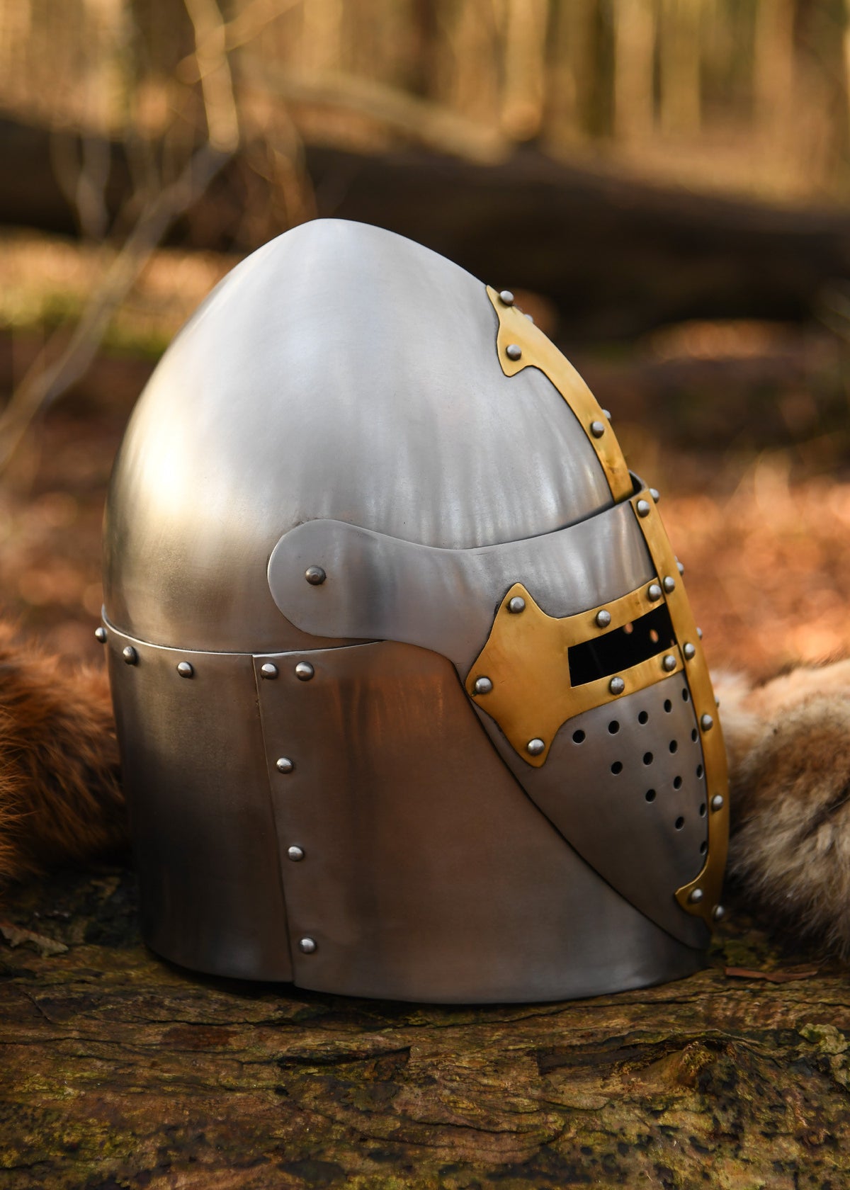 Casco Templario Sugarloaf con visera