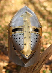 Casco Templario Sugarloaf con visera