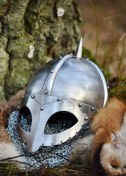 Casco vikingo funcional, 2 mm.