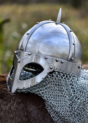 Casco vikingo funcional, 2 mm.