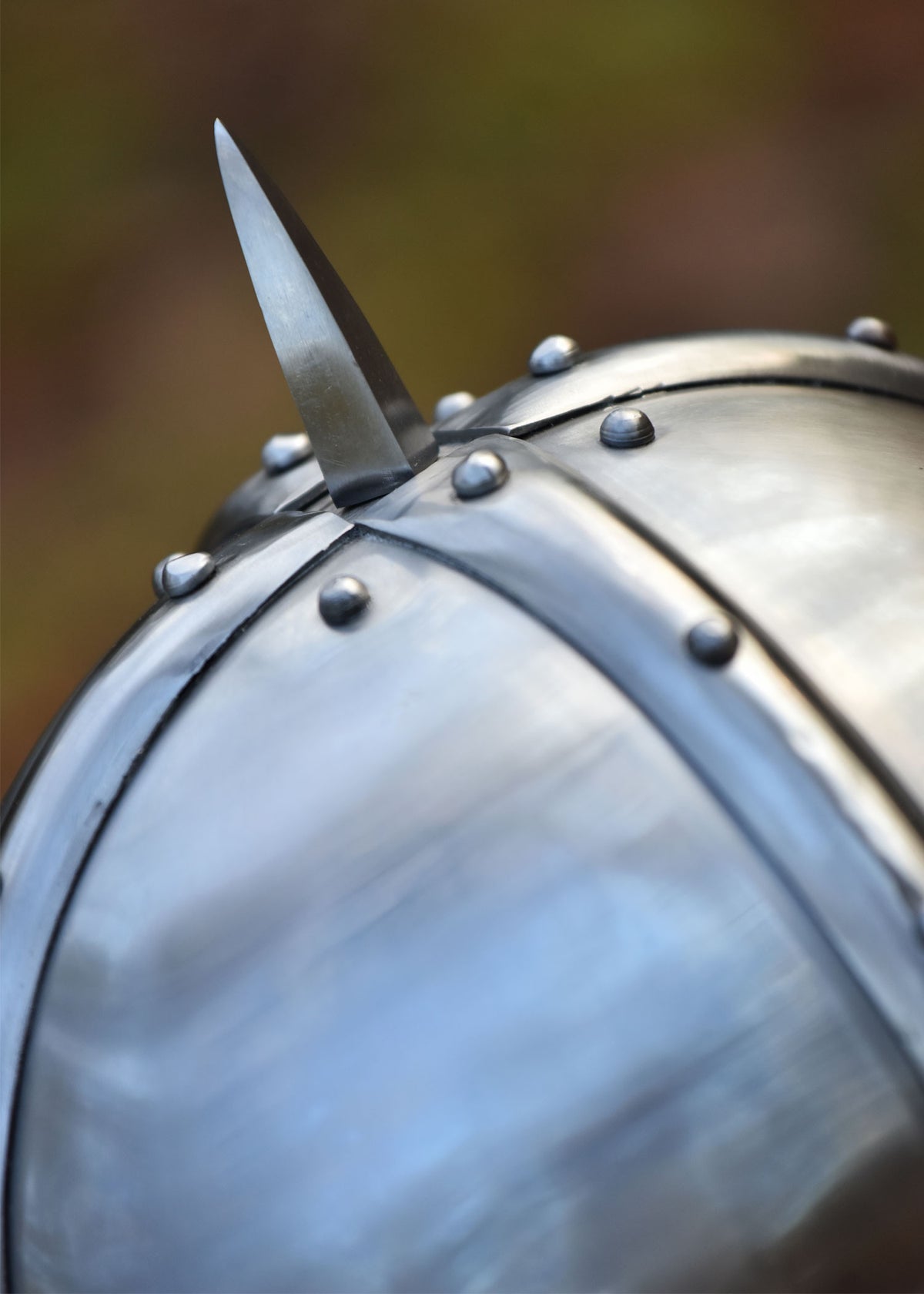 Casco vikingo funcional, 2 mm.
