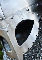 Casco vikingo funcional, 2 mm.