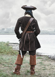 Chaqueta Pirata Barbanegra marrón