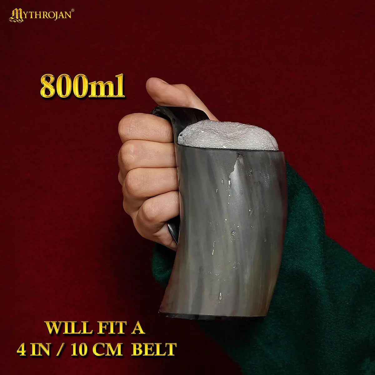 Jarra Cuerno Vikingo 800ml con Asa