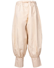 Pantalones vikingos en lona modelo Offnir, color crema