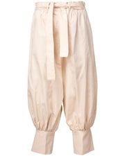 Pantalones vikingos en lona modelo Offnir, color crema