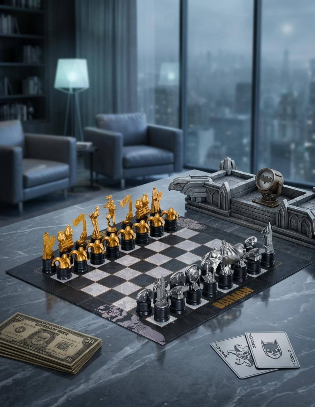 Set Ajedrez Gotham Batman vs Joker