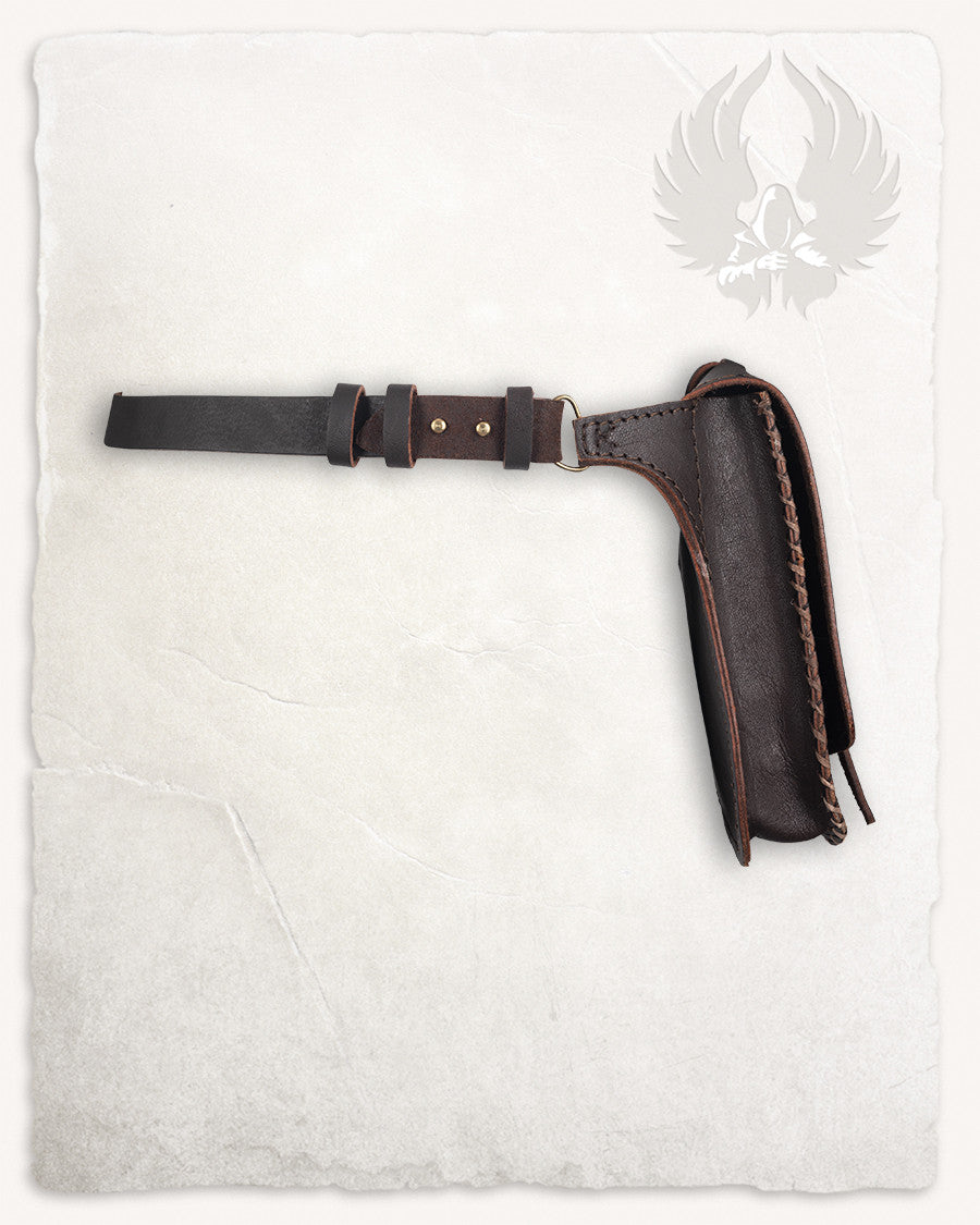 Riñonera Medieval Louis, en Piel