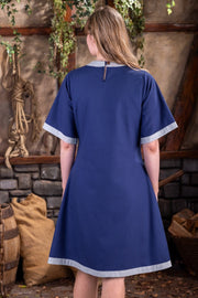 Vestido Clériga Dungeons and Dragons, Algodón azul