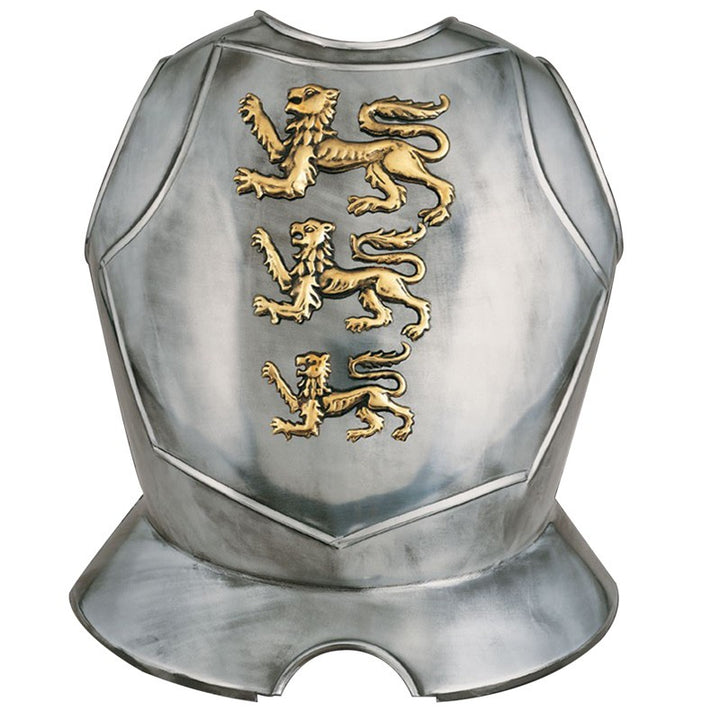 Peto cincelado con leones rampantes