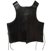 Armadura medieval cuero negro