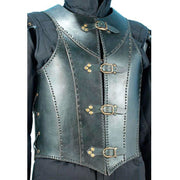 Armadura medieval cuero negro