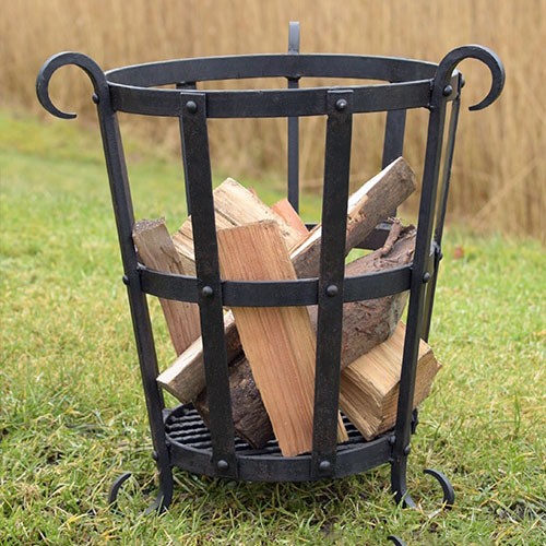 Cesta para hacer fuego