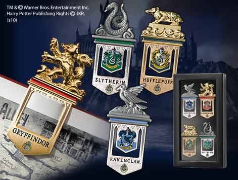 Set 4 Marca-páginas Hogwarts, Harry Potter