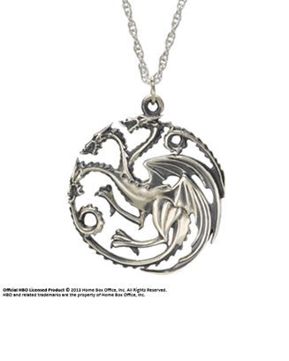Colgante casa Targaryen, Juego de Tronos