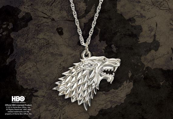Colgante casa Stark, Juego de Tronos