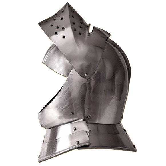 Casco medieval inglés, s. XVI
