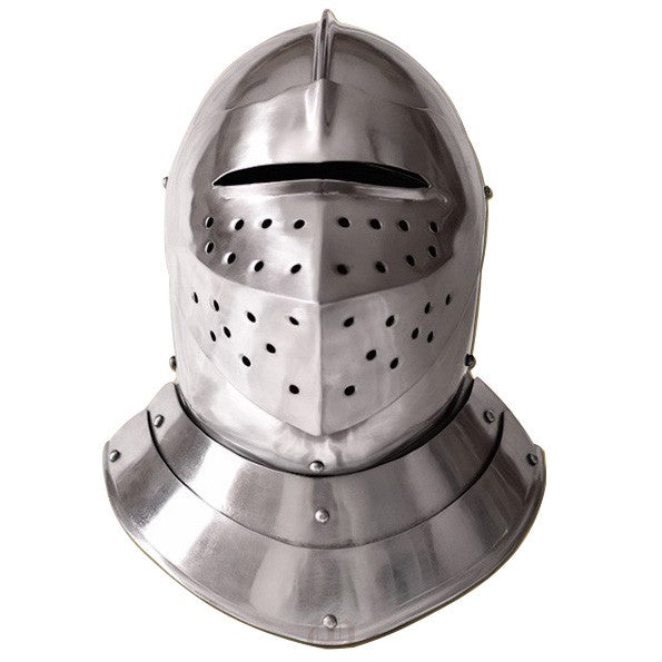 Casco medieval inglés, s. XVI