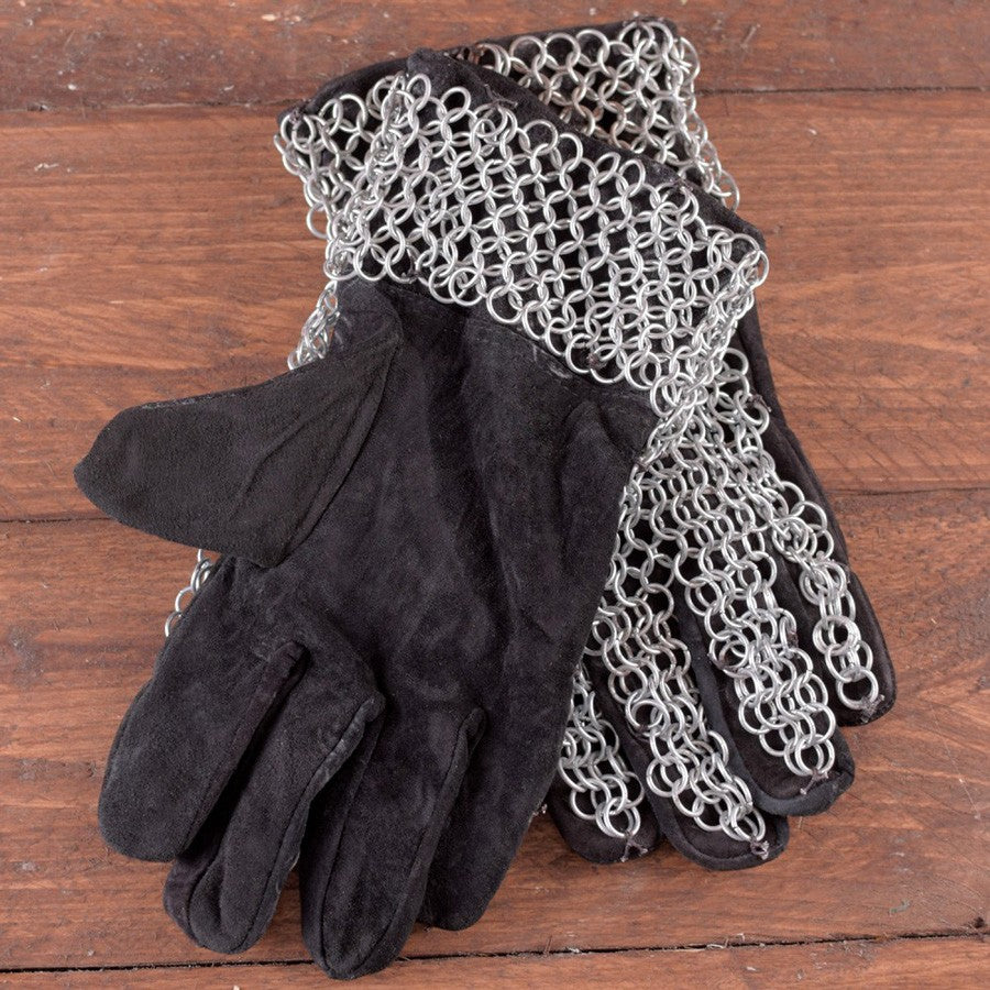 Guantes cota de malla galvanizados