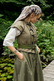 Chaleco medieval mujer Tristan