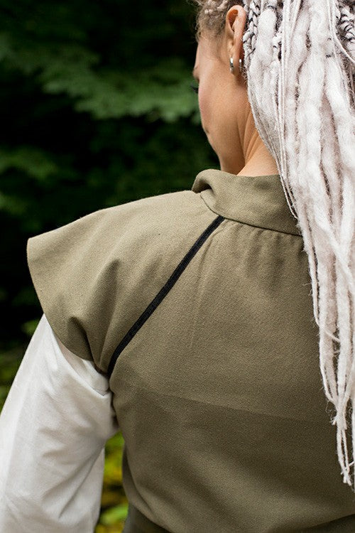 Chaleco medieval mujer Tristan