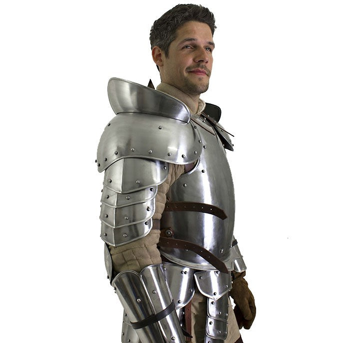 Hombreras guerrero medieval