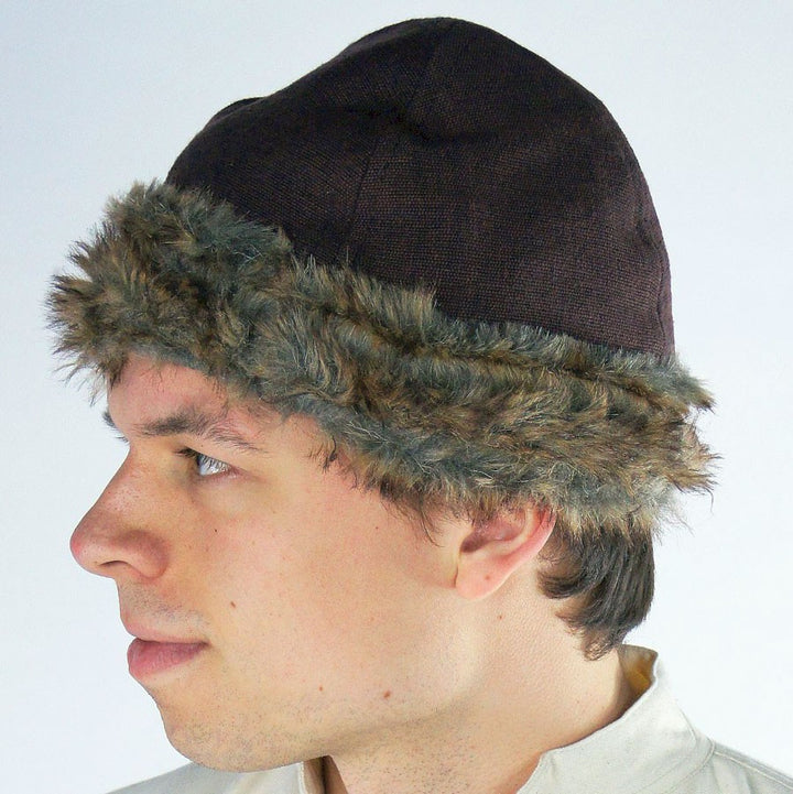 Gorro vikingo Ulf piel