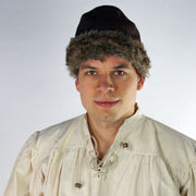 Gorro vikingo Ulf piel