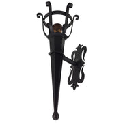 Aplique antorcha forja 1 luz (46x21 cms.)