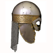 Casco medieval con visera Beowulf