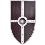 Escudo medieval de madera