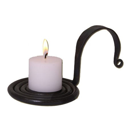 Candelero forjado a mano