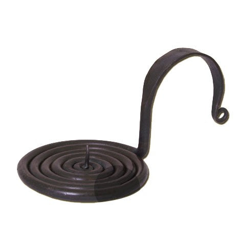Candelero forjado a mano