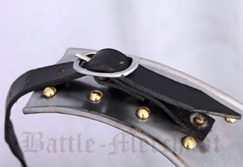 Peto medieval en acero, ajustable