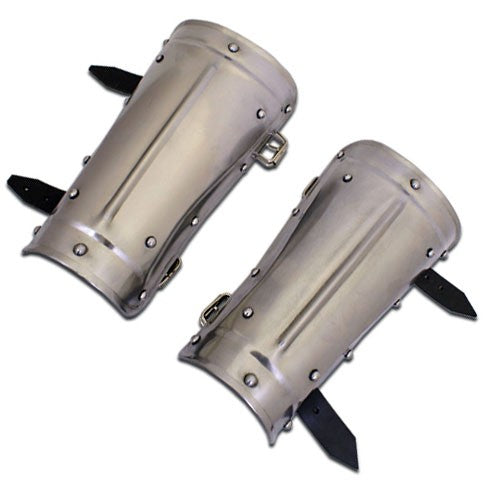 Protectores brazos guerrero medieval